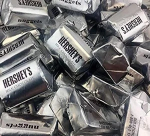 HERSHEY'S NUGGETS MILK CHOCOLATE, IN POUNDS BAG BULK (PICK YOUR CRAVING WEIGHT)! - Picture 1 of 5