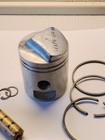 PISTONE ASSO PER VESPA 150 DEL 1959 DIAM.58mm COMPLETO NUOVO FONDO MAGAZZINO