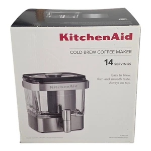 KitchenAid KCM4212SX Cafetera Fría Acero Inoxidable Cepillado 14 Porciones - Imagen 1 de 2