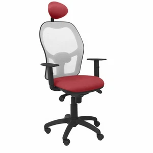 Silla de Oficina con Cabecero Jorquera Piqueras y Crespo ALI933C Rojo Granate - Imagen 1 de 1