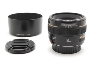 Canon EF 50mm f/1.4 USM Standardobjektiv EF-Bajonett aus Japan [neuwertig mit Objektivdeckeln] - Bild 1 von 10