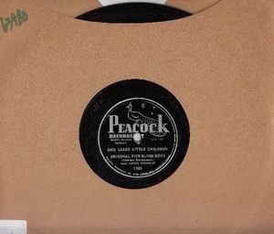 Original Five Blind Boys – God Leads Little Children / Precious Memories 10" 78 - Imagen 1 de 24