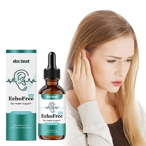 Echo Free Pro Gesunde Ohrstütze - Flüssige Tropfen für die Ohrengesundheit 60ML - Bild 1 von 17