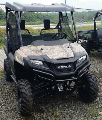 Techo utilitario Moose de dos piezas para Honda SXS700M4 2014-2022 Pioneer 700-4 UTV Foto 1 de 3
