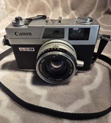 Película Canon Canonet QL17 GIII G3 40mm f 1.7 35mm, SIN PROBAR Foto 1 de 4