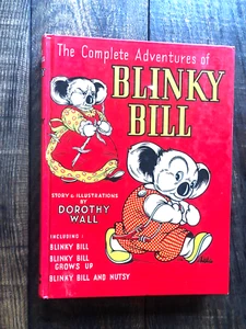 The Complete Adventures Of Blinky Bill Dorothy Wall Hardcover Book Vintage GC - Bild 1 von 7