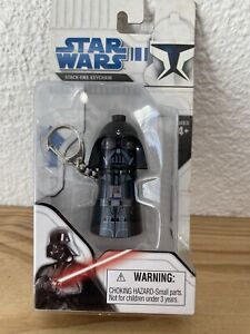 NEW SEALED Star Wars Stack-Ems Darth Vader Keychain 2008 Hasbro