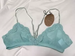 New Only Hearts 1703 Minty Lace Bralette Size P/S - Picture 1 of 5