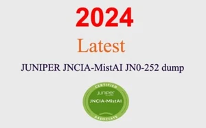 JUNIPER JNCIA-MistAI JN0-252 Dump GARANTIERT (1 Monat Update) - Bild 1 von 1