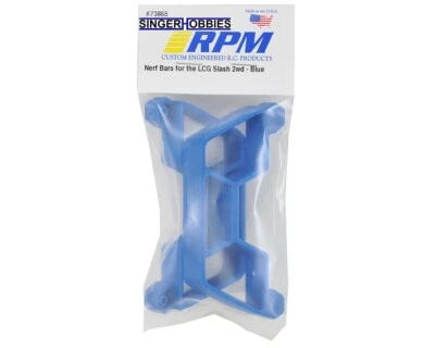 RPM 73865 Traxxas LCG Slash 2WD Nerf Bar Set (Blue) HH - Image 1 of 2
