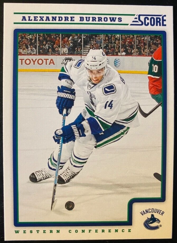 Alexandre Burrows 2012-13 Score Hockey #450 Vancouver Canucks - Image 1 of 2