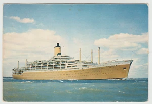 Piroscafo SS Orsova Orient LineS vecchia cartolina, USATA, FOTOGRAFIA DIXON - Foto 1 di 2