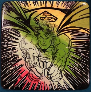 STEVE KAUFMAN "ALL" original SUPERMAN painting drawing SIGNED COA Comic - Picture 1 of 5