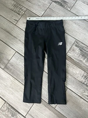 New Balance Women's Impact Running Cropped Compression Leggings Black Size Small - Image 1 of 4