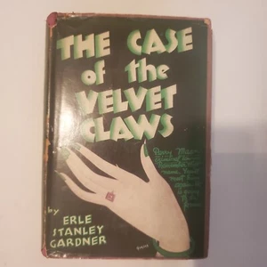 Erle Stanley Gardner / The Case of the Velvet Claws / DJ / HB / G&D Edition - Picture 1 of 4