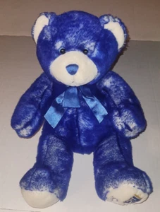 2005 BUILD A BEAR TEDDY KANSAS CITY ROYALS KC BLUE 13" PLUSH STUFFED ANIMAL SGA - Picture 1 of 7