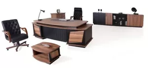 Büromöbel-Set, Komplett Büro / Schreibtisch, Schrank, Beistelltisch - Bild 1 von 3