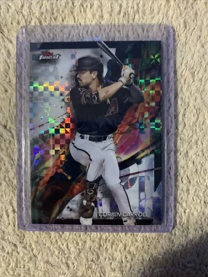 2024 Topps Finest Checkerboard Corbin Carroll - Image 1 of 2