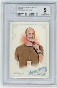 2015 Topps Allen and Ginter Glossy #150 Brody Stevens No 1 of 1 BGS 9