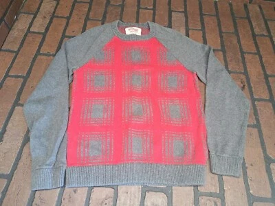 Mossimo Supply Co. Sweater Men's Size Small Red Gray - Image 1 of 3