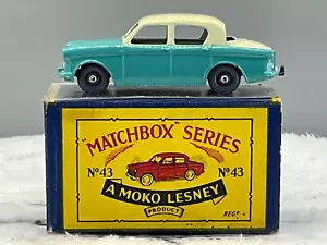 1950s Matchbox Lesney43A Hillman Minx N,Mint in B2 Box all Original,N.O.S - Picture 1 of 14