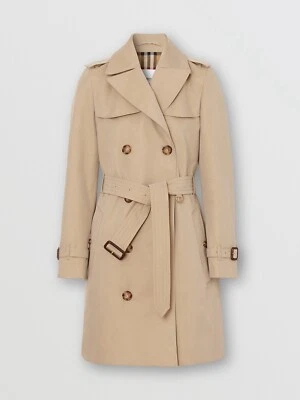 NWT Burberry Islington Trench Coat Short Women Size 06US 40EU Color Honey - Image 1 of 4