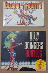 Berke Breathed 2 Book Lot - Bloom County & Billy and the Boingers Bootleg - Imagen 1 de 4