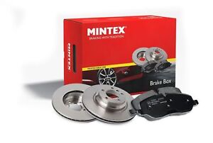 MINTEX FRONT DISCS AND PADS 312mm FOR AUDI A3 2.0 TDI QUATTRO 170 BHP 2006-12