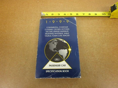 Ford Mustang Taurus Crown Victoria Sable 1999 especificaciones de servicio manual de taller Foto 1 de 4