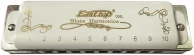 Easttop Blues Harmonica T008L Phosphor Bronze Reeds US DEALER Ships Fast!