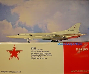 Herpa Wings 1:200 Tupolev TU-22M3 Fuerza Aérea Rusa 572156 Modellairport500 - Imagen 1 de 3
