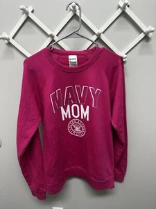 Soffe Navy Mom - United States Navy Pink Sweat Shirt- Size Medium - New - Picture 1 of 5