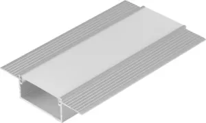 3m Alu-Ceiling Plaster-in LED profile C3L (raw ALU) with cover - Picture 1 of 10