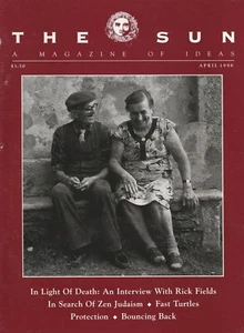 The Sun Magazine of Ideas April 1998 Rick Fields Interview Zen Judaism Turtles - Picture 1 of 3