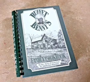 Buffet Benny's Family Cookbook Recipes Stories from Appalachian Mountains SIGNED - Picture 1 of 3