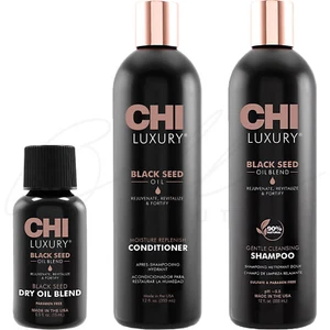 CHI Luxury Black Seed Oil Cleansing Shampoo Conditioner & Dry Oil Blend *CHOOSE* - Picture 1 of 7