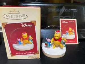 Hallmark Keepsake Ornament Winnie the Pooh Amigos De Verdad True Friends 2005 - Picture 1 of 2