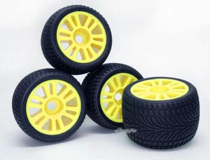Wheels+Tire Rim E-maxx T-maxx 1.5/2.5/3.3 Revo Savage 2.1 - Picture 1 of 1