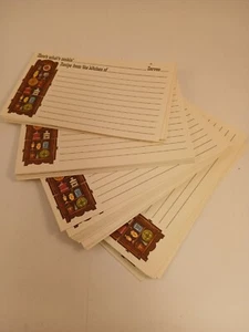 Vintage Recipe Cards Here’s What’s Cooking with Old Stove design 41 Cards in Box - Picture 1 of 9