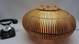 Lámpara de mesa de bambú XXL lámpara de suelo lámpara de efecto regulable años 70 - Imagen 1 de 24