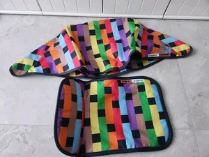 Limited Edition Bugaboo Cameleon 1 2 3 Andy Warhol Missoni Kapuze und Schürze - Bild 1 von 14