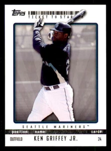 2009 Topps Ticket to Stardom #24 Ken Griffey Jr. (ref 235172) - Picture 1 of 2