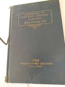 Blue Book of United States Coins, Twenty First Edition by R S Yeoman, 1964 - Picture 1 of 1