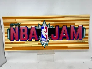 New Old Stock NBA JAM Arcade Translite Marquee 1992 - Picture 1 of 2