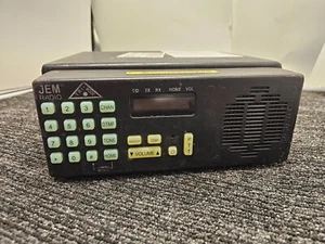 JEM RADIO 070-2460-2 Radio Locomotive Clean Cab VHF Dual Voltage - NOT WORKING - Zdjęcie 1 z 7