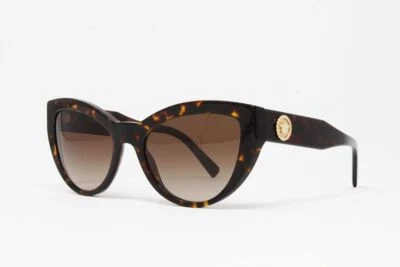 Gafas de sol Versace Medusa para mujer ojo de gato VE4381B color 108/13 Habana talla 53 mm Foto 1 de 4