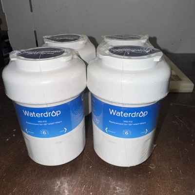 4-pack Waterdrop/Life-Filter WD-F13 Refrigerator Water Replacement for GE MWF - Image 1 of 3