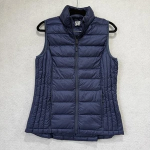 32 Degrees Heat Weatherproof Vest Womens Small Navy Lightweight Quilted Puffer - Picture 1 of 10