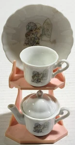 Precious Moments - This Is The Day The Lord Has Made - Miniature Tea Set - Picture 1 of 7