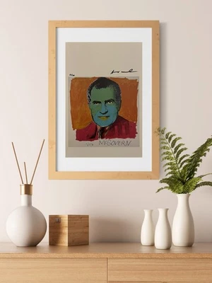 Andy Warhol, original handsignierte Lithographie mit Echtheitszertifikat & Gutachten von 3.500 $ - Bild 1 von 4